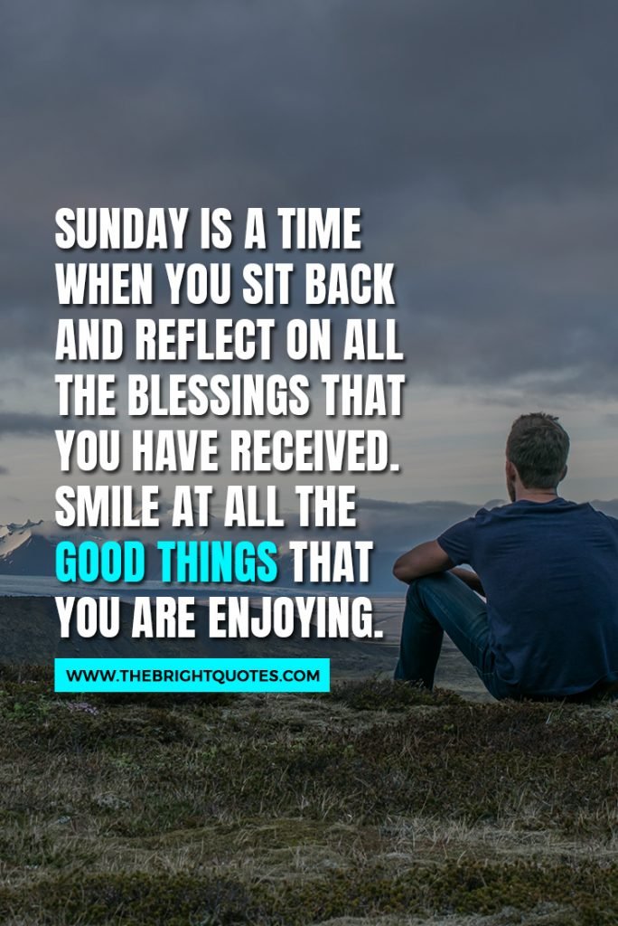 Sunday blessed quotes