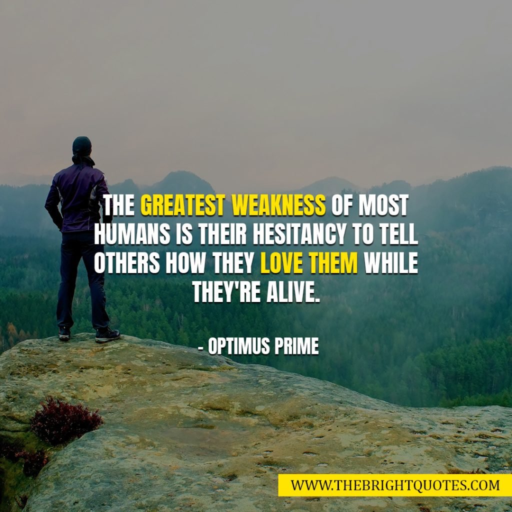 the greatest weakness of humans