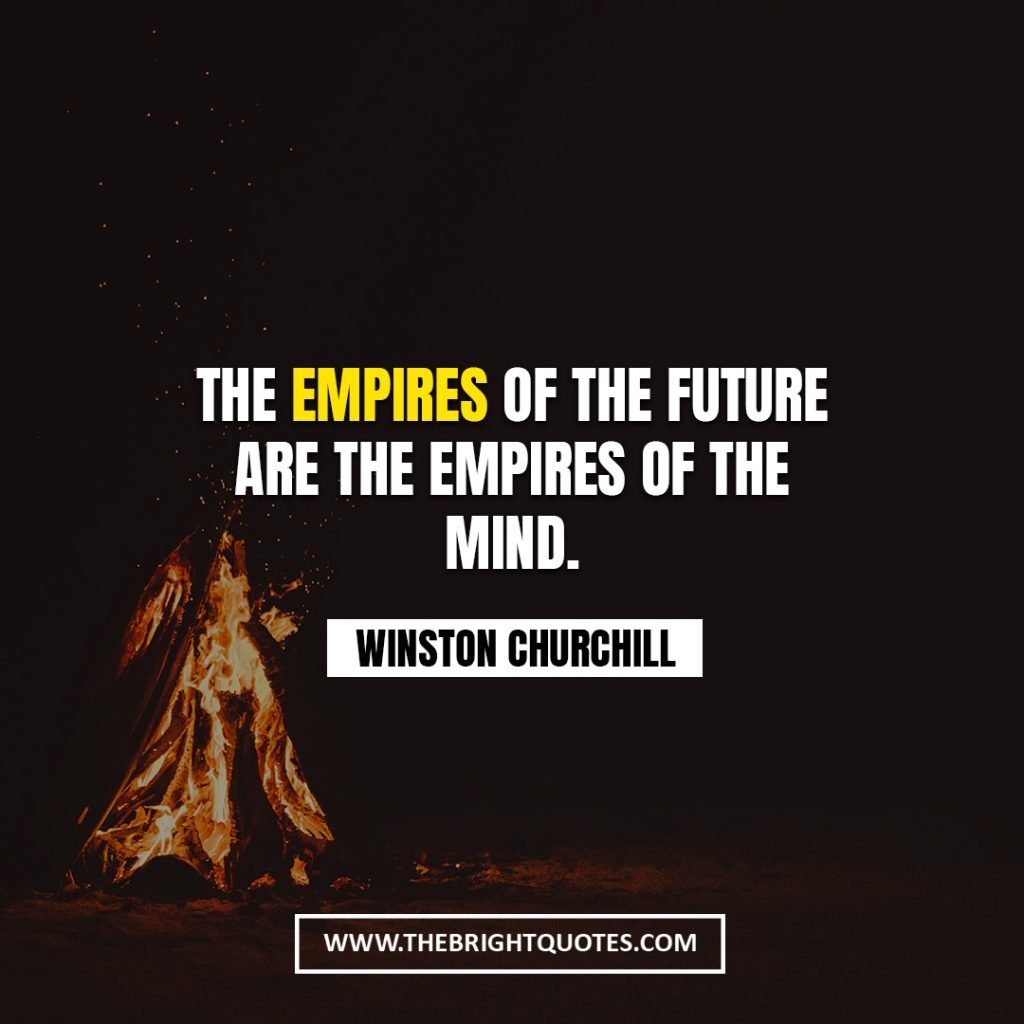 Winston Churchill quote about future