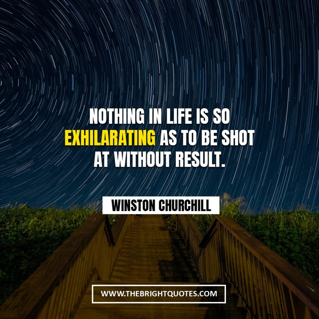 Winston Churchill quote about life