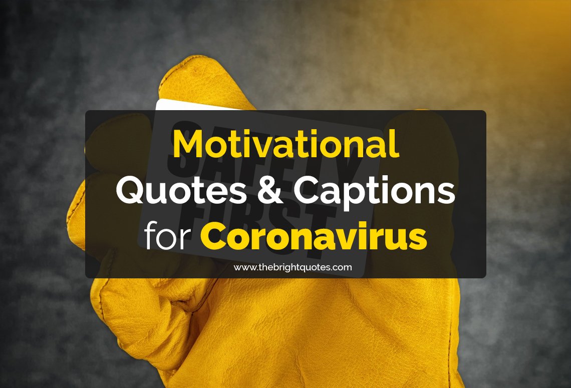 motivational quotes for coronavirus