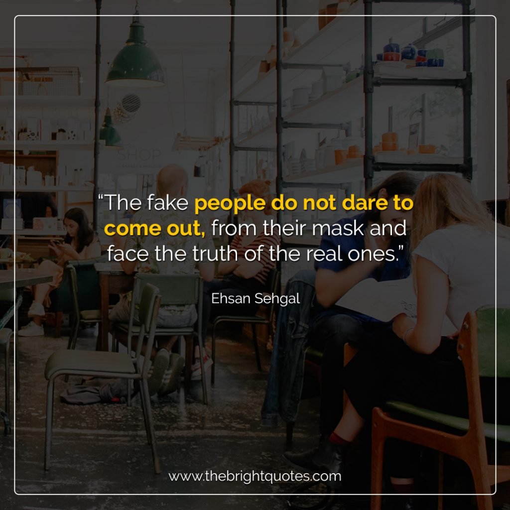 fake people quotes