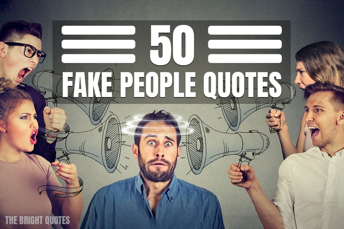 fake people quote featured image