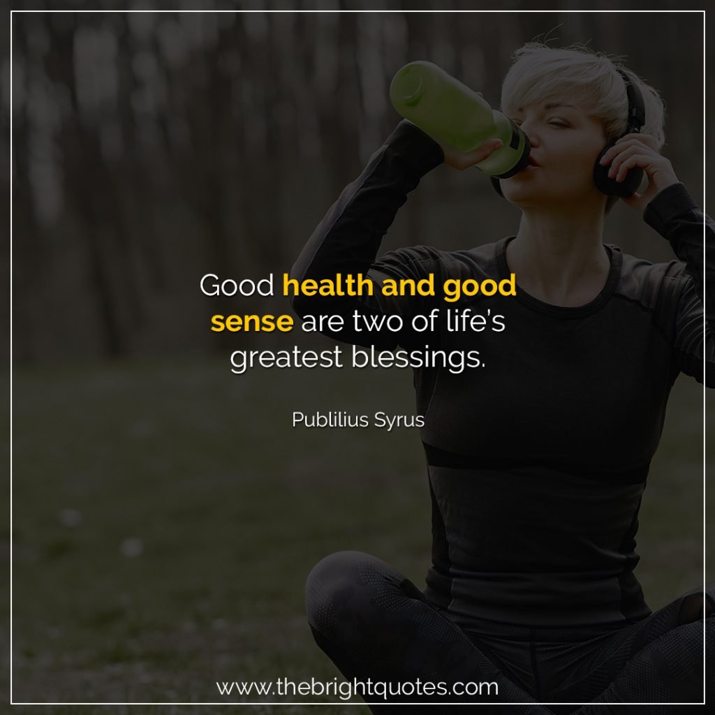 health inspirational quotes in english