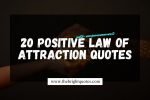 law of attraction quotes or self empowerment quotes featured image