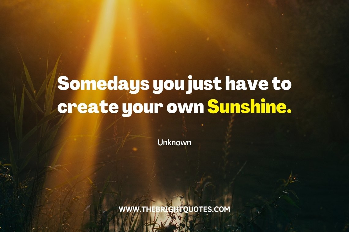 Somedays you just have to create your own Sunshine featured image (1)